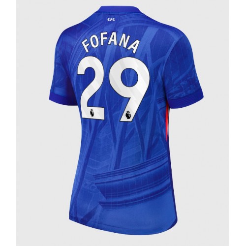 Stroje piłkarskie Chelsea Wesley Fofana #29 Koszulka Podstawowej dla damskie 2025-26 Krótki Rękaw